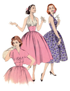 Patrón de vestido vintage - Butterick 6938