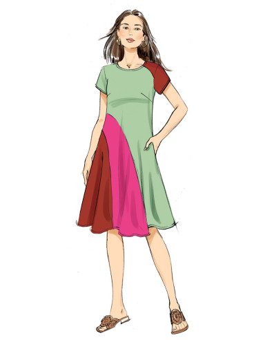Patron de robe - Butterick 6959