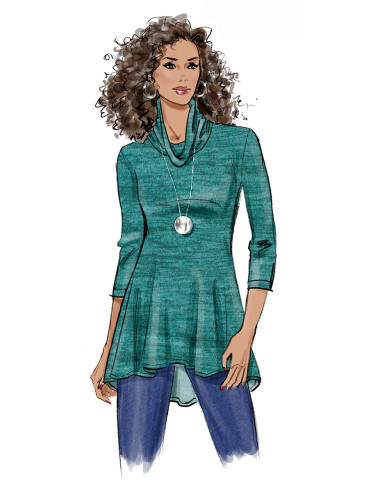 Patrón de blusas - Butterick 6961