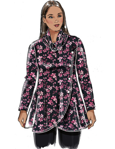 Patrón de blusas - Butterick 6962