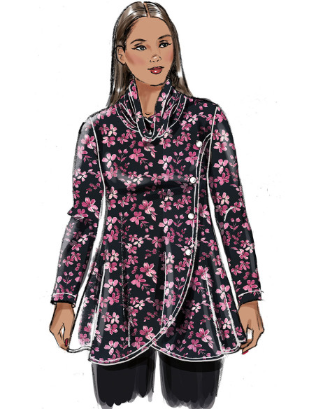 Patrón de blusas - Butterick 6962