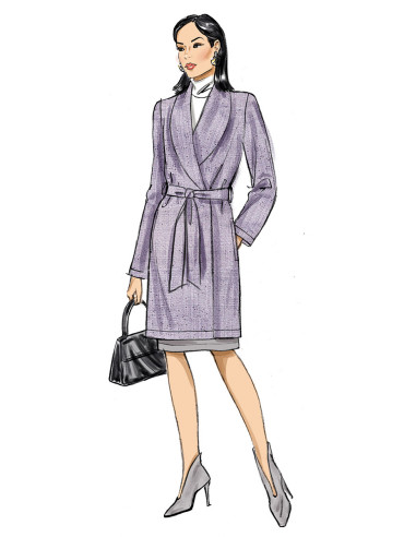 Patrón de chaqueta - Butterick 6965