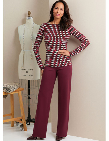 Patrón de blusas - Butterick 6966