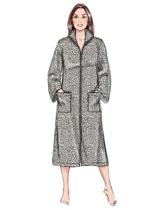 Patrón de bata - Butterick 6967 2