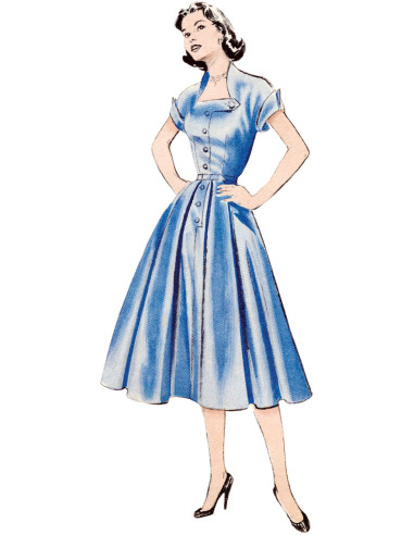 Patrón de vestido - Butterick 7019