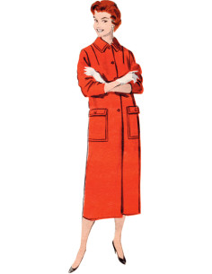Patrón de abrigo - Butterick 7020