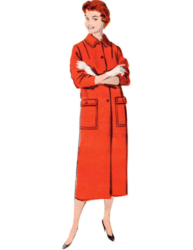 Patrón de abrigo - Butterick 7020
