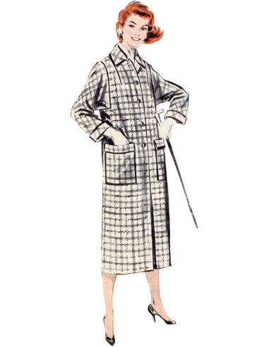 Patrón de abrigo - Butterick 7020