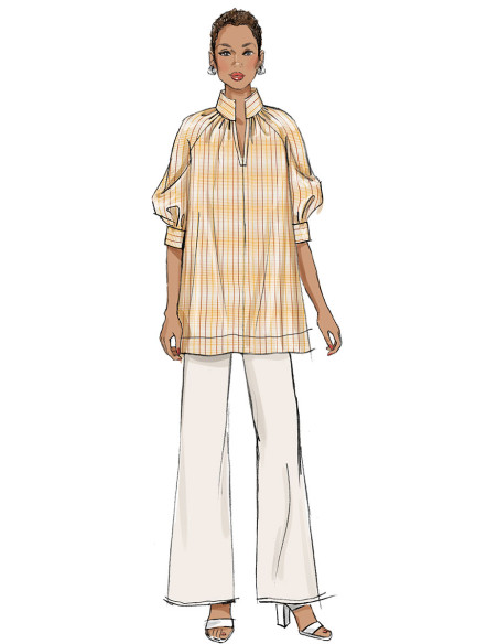 Patrón de túnica - Butterick 6982