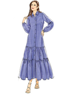 Patrón de vestido - Butterick 6977