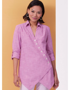 Patrón de camisa - Butterick 6980 2