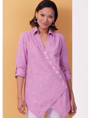 Patrón de camisa - Butterick 6980