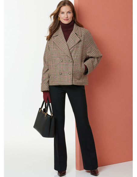Patrón de chaqueta - Butterick 7007