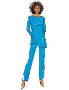 Patrón de túnica - Butterick 7009 2