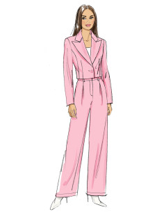 Patrón de chaqueta - Butterick 7012 2