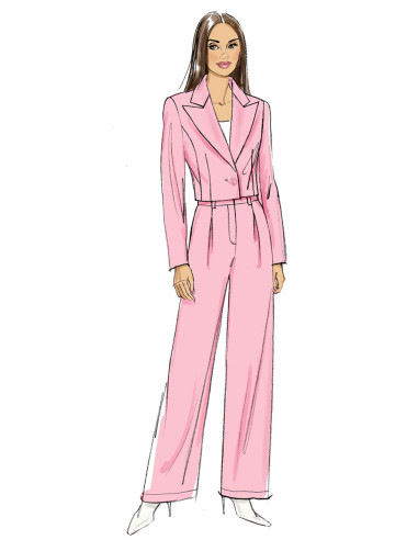 Patrón de chaqueta - Butterick 7012