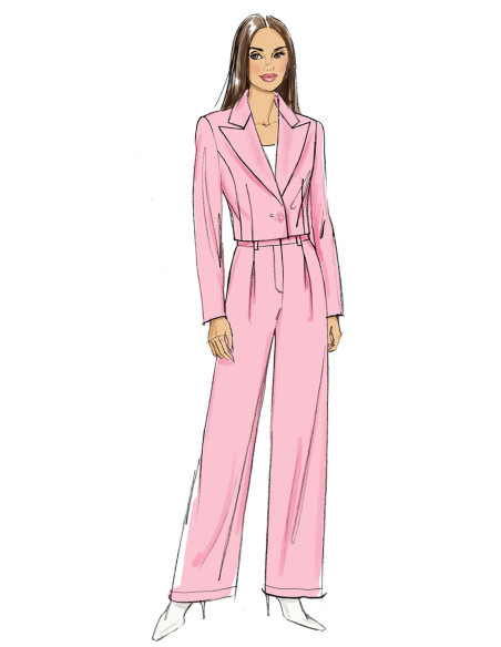 Patrón de chaqueta - Butterick 7012