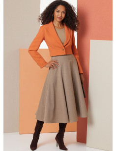 Patrón de chaqueta - Butterick 7012