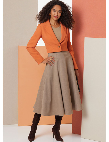Patrón de chaqueta - Butterick 7012