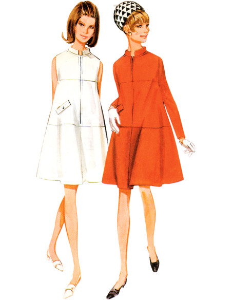 Patrón de vestido vintage - Butterick 6991