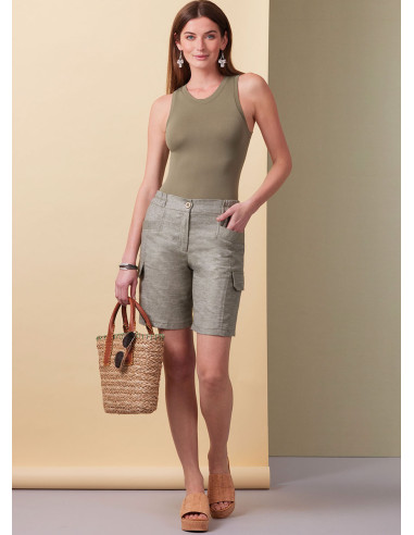 Patrón de short o pantalón - Butterick 6998