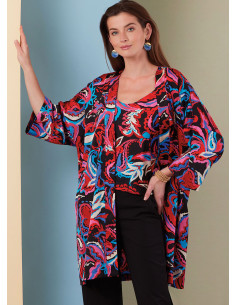 Patrón de chaqueta - Butterick 7001