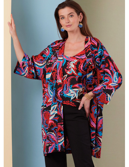 Patrón de chaqueta - Butterick 7001