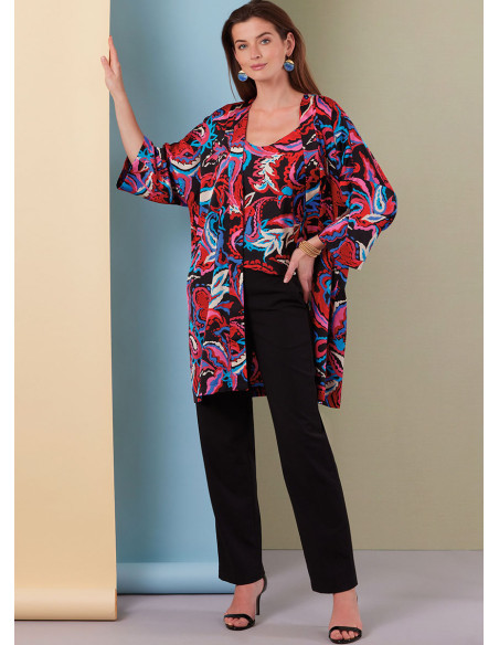 Patrón de chaqueta - Butterick 7001