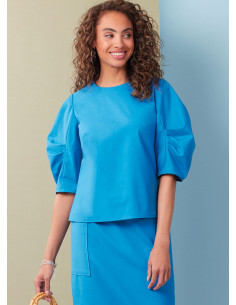 Patrón de blusa - Butterick 7002