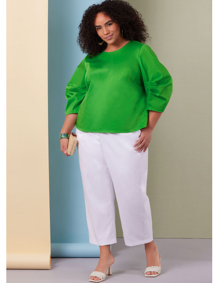 Patrón de blusa - Butterick 7002
