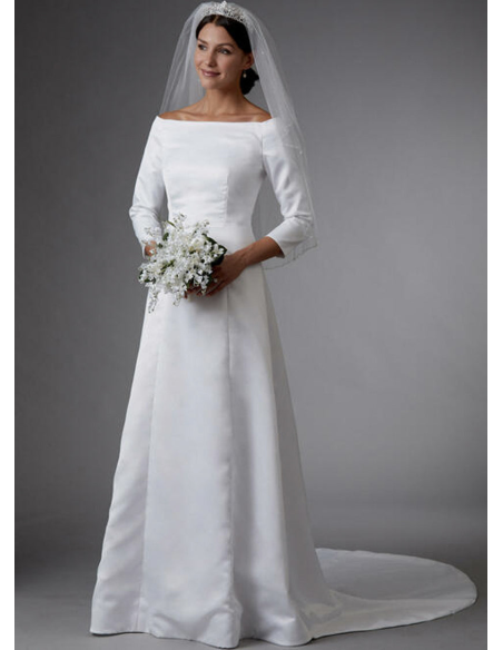 Patrón de vestido de novia - Butterick 6639