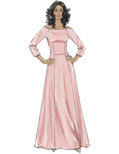 Patrón de vestido de novia - Butterick 6639 2