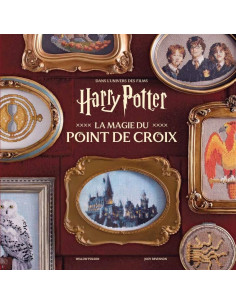 Libro Harry Potter la magia del punto de cruz