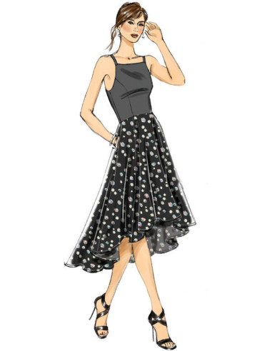 Patrón de vestido - Vogue 9252