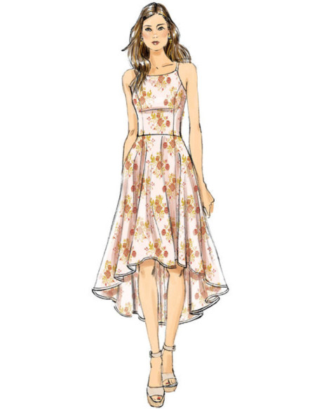 Patrón de vestido - Vogue 9252