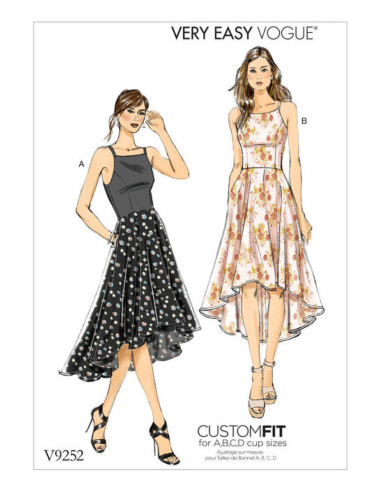 Patrón de vestido - Vogue 9252