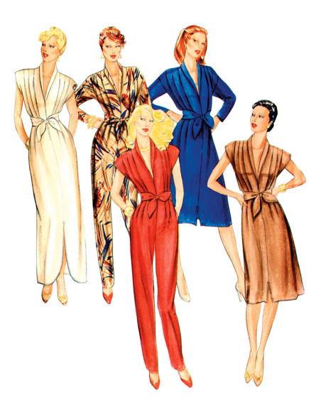 Patrón de combinación y vestido - Butterick 7036