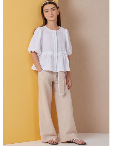 Patrón de blusa - Butterick 7034