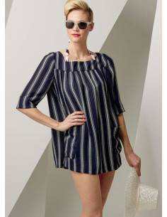 Patrón de sujetador, pantalón corto y sobre todo - Vogue 9255 2