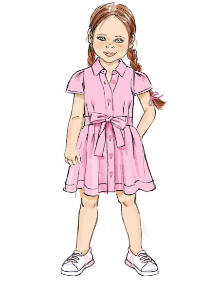 Patron de robe - Butterick 7033