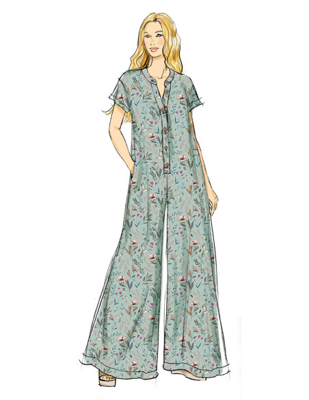 Patron de combinaison - Butterick 7029