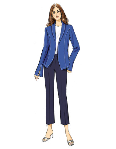 Patrón de chaqueta - Butterick 7026