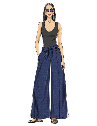 Patrón de pantalón - Butterick 7024