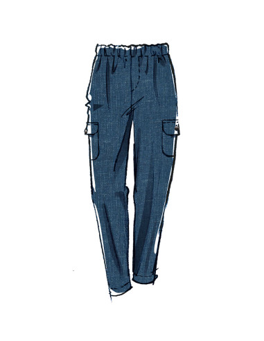 Patrón de chaqueta, pantalón corto y pantalón - McCall's 8393