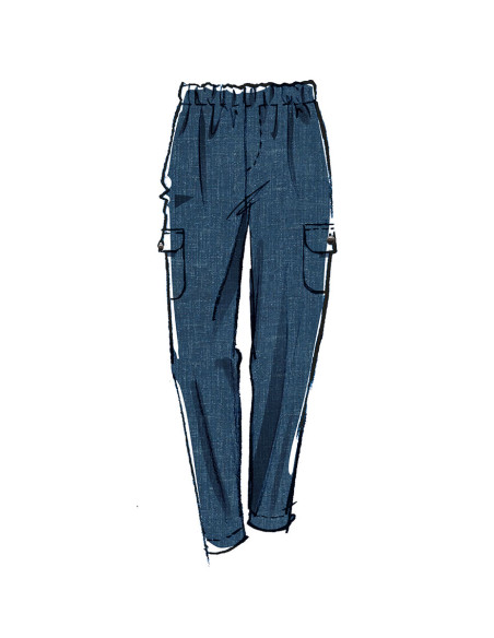 Patrón de chaqueta, pantalón corto y pantalón - McCall's 8393