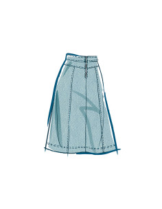 Patrón de falda - McCall's 8390 2
