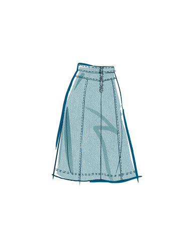 Patrón de falda - McCall's 8390
