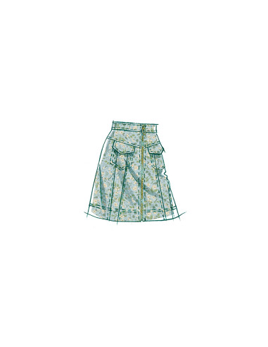 Patrón de falda - McCall's 8389