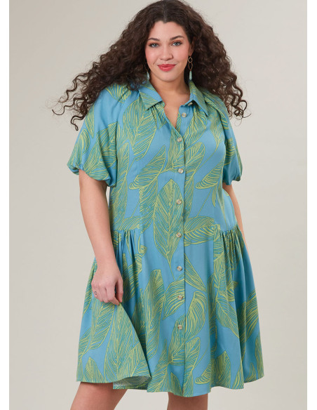 Patrón de vestido camisero - McCall's 8385