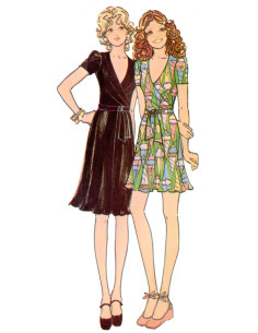 Patrón de vestido de punto - McCall's 8379